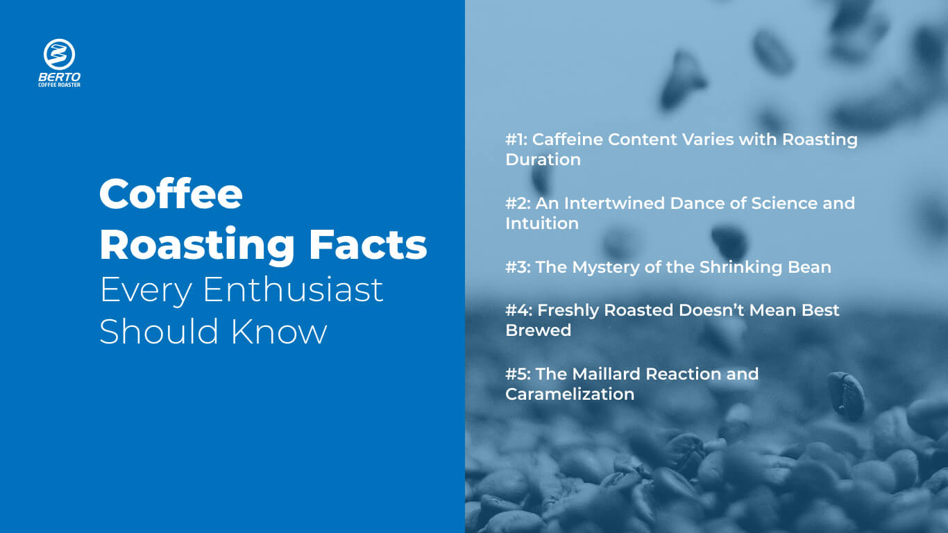 5 Cool Coffee Roasting Facts You Should Know | Berto Coffee Roaster Machines
