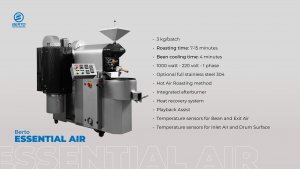 Berto Roaster Machine Essential Air Specification