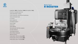 Berto Roasting Machine Type R Roaster Specification