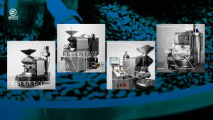 A lineup of Berto coffee roasters built for managing consistent roasting curves.