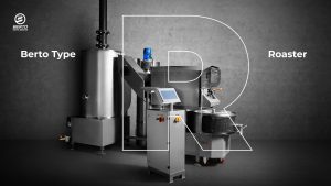 Berto Type R Roaster equipped with Recipe mode for fully automated batch.