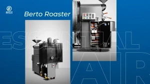 Berto Essential Air with a gas heating system and integrated afterburner.
